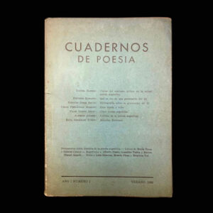 Cuadernos de Poesía
