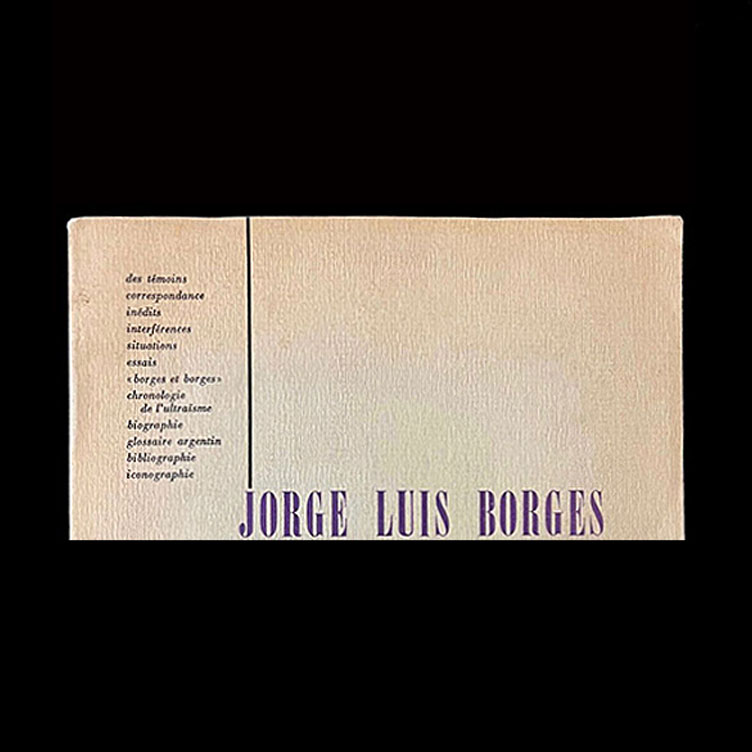 Homenaje de la Revista L’Herne a Jorge Luis Borges - Imagen 2