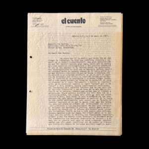 Carta Mecanografiada de Edmundo Valades