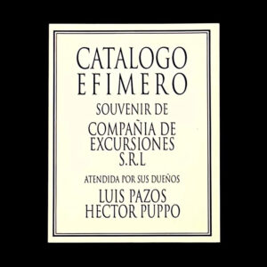 Catálogo Efímero