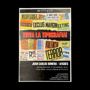 ¡Viva la Tipografía!